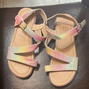 Seychelles Glittery Multicolor Kids Sandals